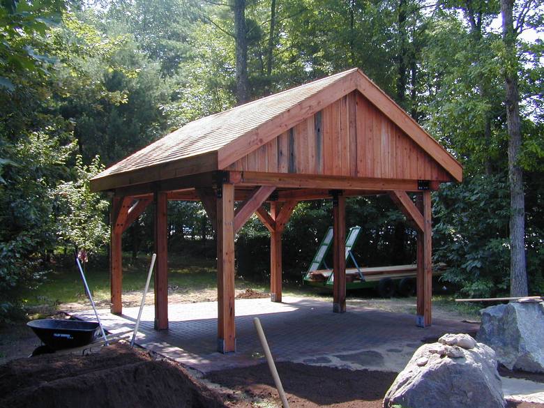 Timberland Pavilion / Timberland Company employees built this pavilion as a community service